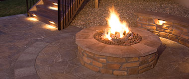 outdoor fire pit